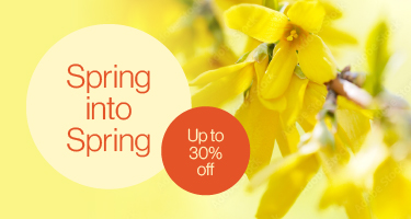 Spring sales every day until 1st June!
